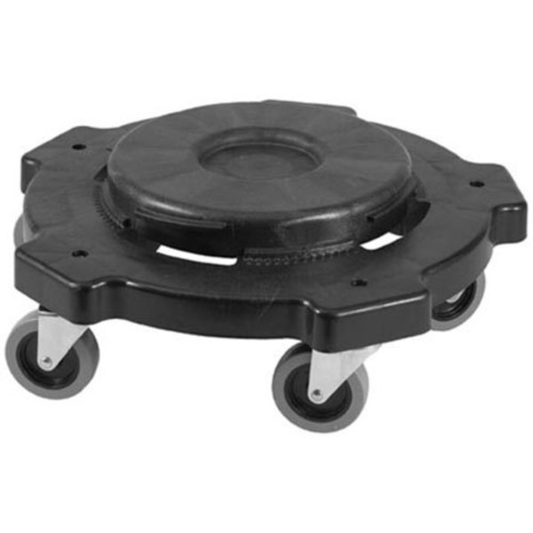 Rubbermaid Blk Brute Hd Dolly For  - Part# Rbmdfg264000Bla RBMDFG264000BLA